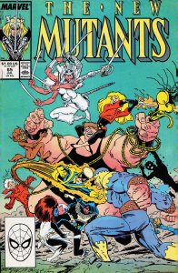 The New Mutants #65 Direct Edition (1988) New Mutants