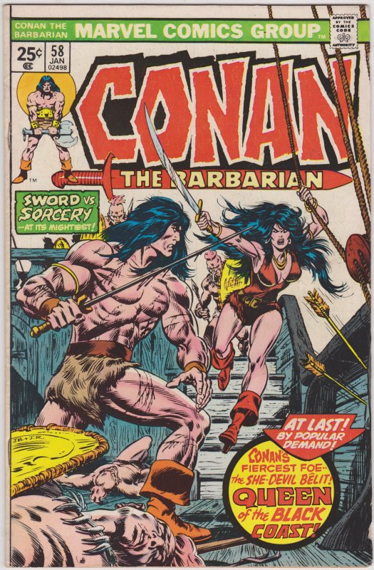 Conan the Barbarian #58