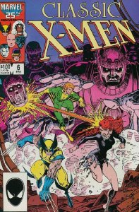 Classic X-Men #6 Marvel Comics February Feb 1987 (VF)