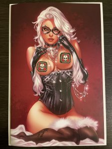 POWER HOUR BLACK CAT EBAS TOPLESS EXCLUSIVE COLLECTIBLE VIRGIN COVER LTD 100 NM+