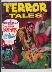 Eerie Public. TERROR TALES Vol 4 #4 G/VG 1972 Frankenstein (HX943) 