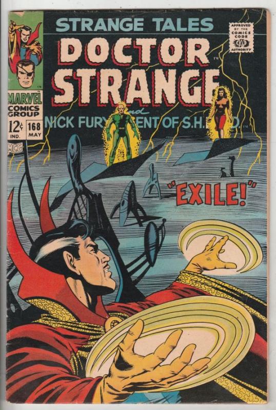 Strange Tales #168 (May-88) FN Mid-Grade Nick Fury, Dr. Strange