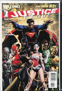 Justice League #1 Finch Cover (2011) Justice League