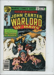 John Carter , Warlord of Mars #22 VF/NM 