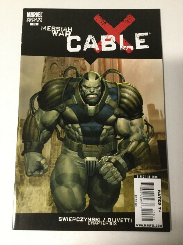 Cable 15 Nm- Near Mint- 9.2 Variant Marvel