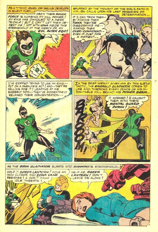 GREEN LANTERN #51 (Mar1967) 4.0 VG  Gil Kane! John Broome! POL MANNING!