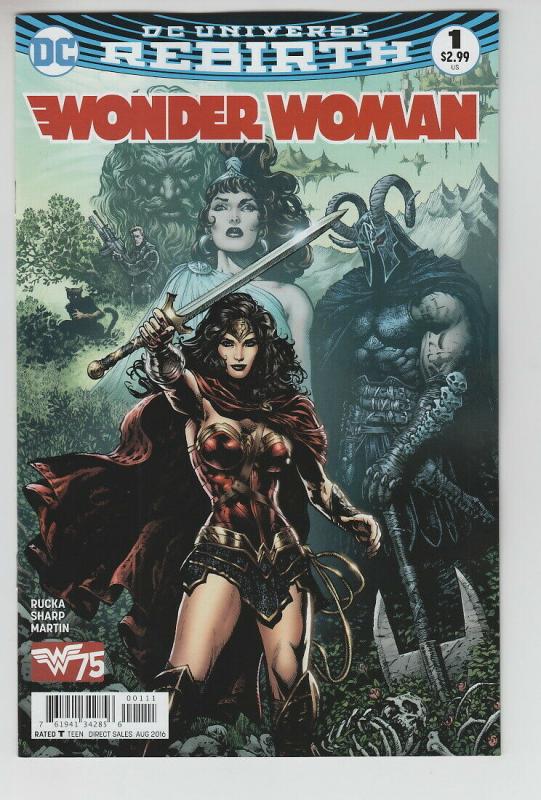 WONDER WOMAN (2016 DC) #1 NM- A89217