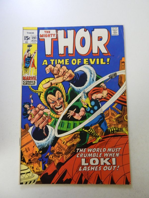 Thor #191 (1971) VF condition