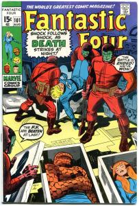 FANTASTIC FOUR #101, FN+, Bedlam, Jack Kirby, 1961, more in store, QXT