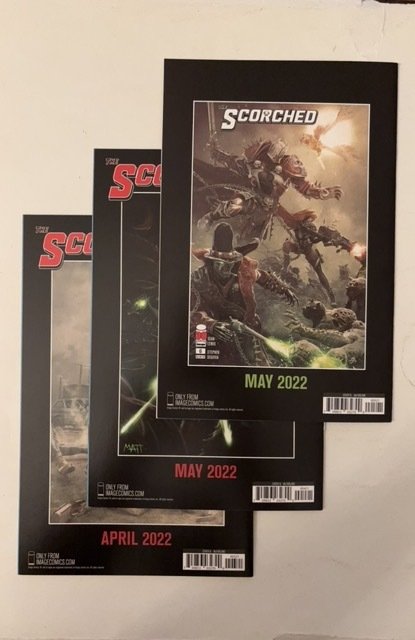 The Scorched #3, 4, 5 (2022)