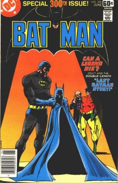 Batman (1940 series) #300, Fine- (Stock photo)