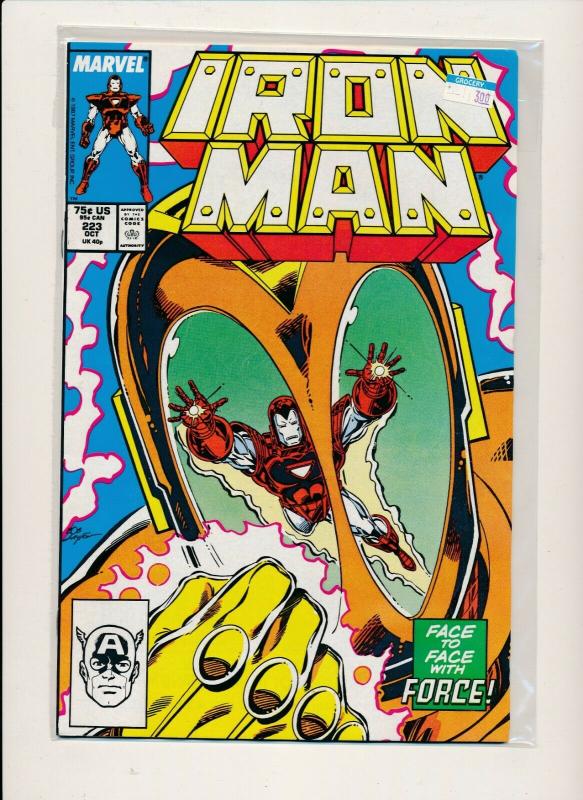 MARVEL SET of 5-IRON MAN #222-226  1984  VERY FINE (PF724) 