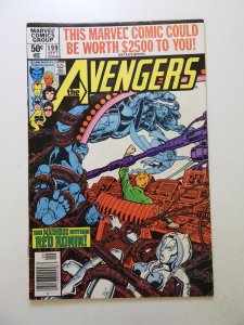 The Avengers #199 (1980) FN- condition