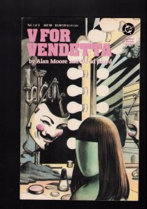 V For Vendetta #1 - ALAN MOORE & DAVID LLOYD COVER ART! (6.0/6.5) 1988