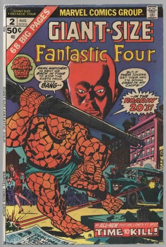 FANTASTIC FOUR GS   2 VG Aug. 1974 COMICS BOOK