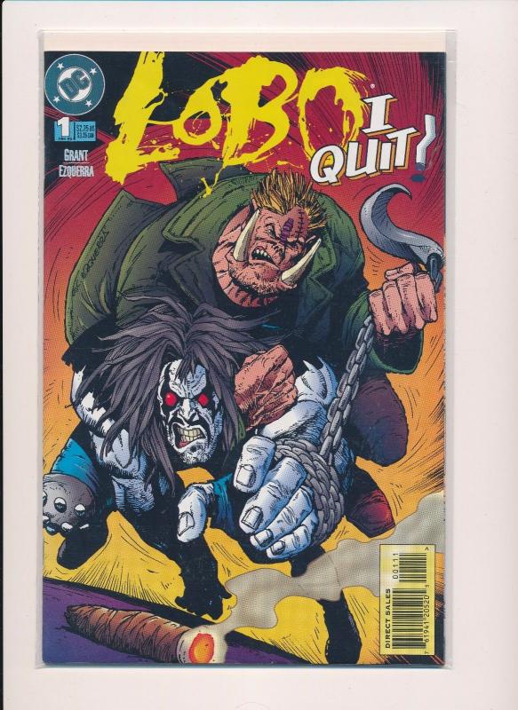 LOBO ... I QUIT! DC Comics ~ VF/NM (HX238)