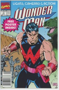 Wonder Man #1 (1991) - 9.4 NM *Poster Included* Newsstand