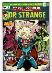 Marvel Premiere 13   1st Cagliostro & Sise-Neg   Doctor Strange