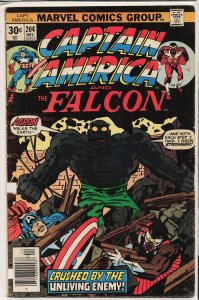Captain America #204 (1976) Captain America and the Falcon