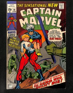 Captain Marvel (1968) #20