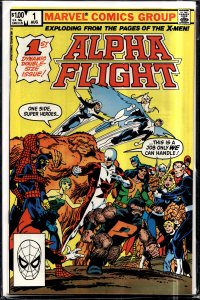 Alpha Flight #1 (1983) Alpha Flight [Key Issue]