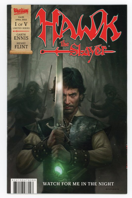 Hawk the Slayer #1 Rebellion VF+