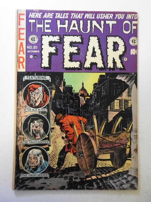 Haunt of Fear #21 (1953) VG/FN Condition! 1/2 in spine split