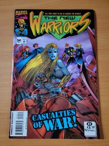 The New Warriors #54 Direct Market Edition ~ NEAR MINT NM ~ 1994 Marvel Comics