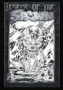 Curse of the Spawn #1 NM 9.4 Black and White Variant