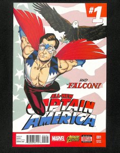 All-New Captain America #1 Stephen Colbert Variant 1:10