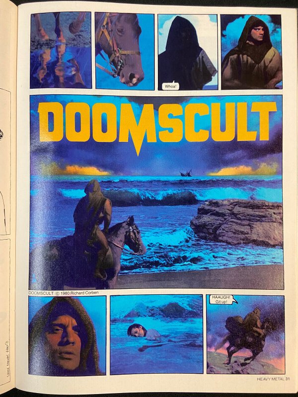 HEAVY METAL MAGAZINE JUNE 1983 VF RICHARD CORBEN