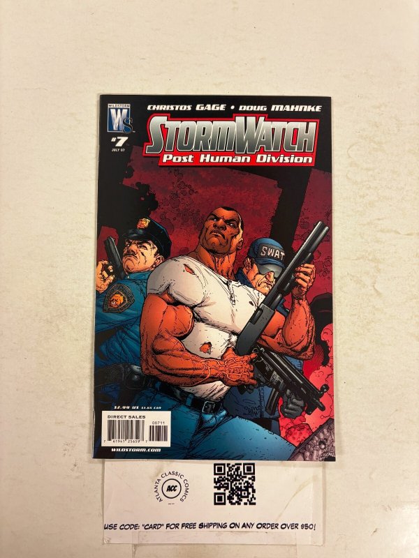 Storm Watch Post Human Division #7 NM Wildstorm Comic Books 12 HH98