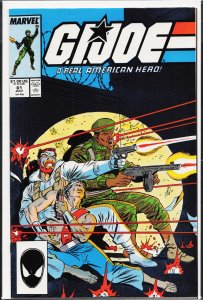 G.I. Joe: A Real American Hero #61 (1987) G.I. Joe