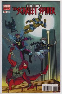 Ben Reilly: Scarlet Spider #10 Schoonover Cover (2018) Scarlet Spider