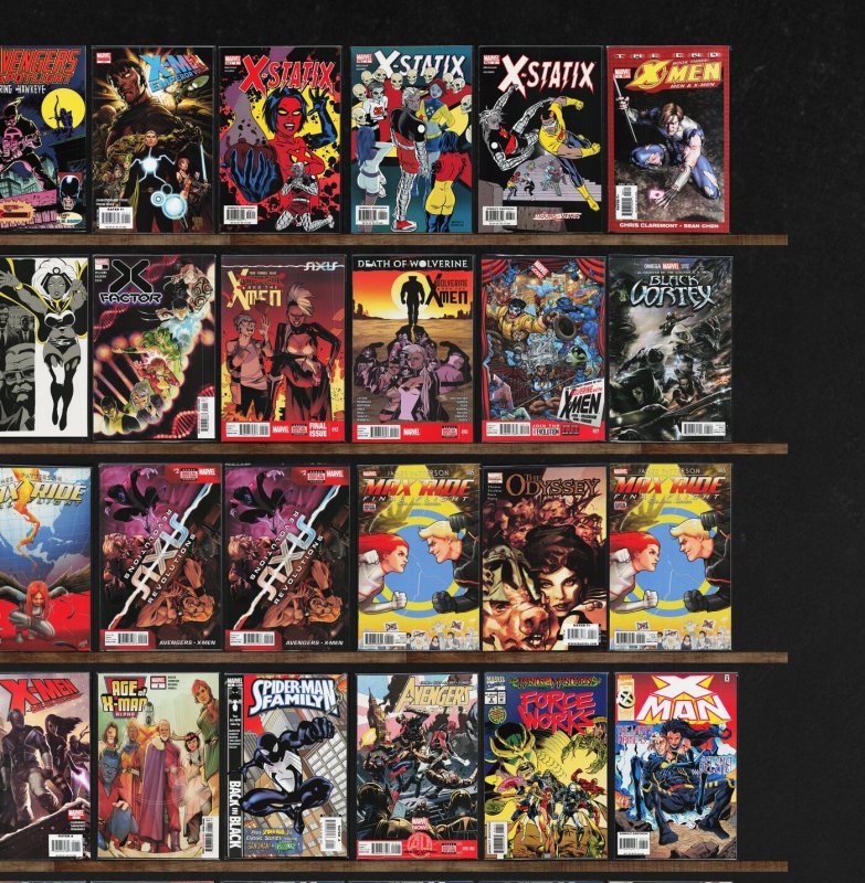 Huge Lot 150+ Comics with X-Man, Avengers Arena, Force Works & More!