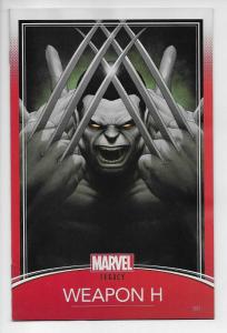 Weapon H #1 Trading Card Variant (Marvel, 2018) NM