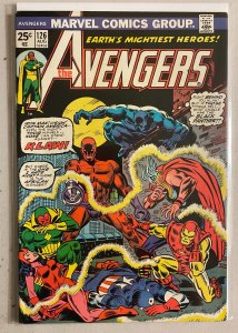 Avengers #126 MJ Mark Jewelers MVS intact 5.5 (1974)