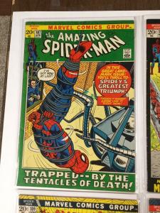 Amazing Spider-man 102 103 104 105 106 107 108 109 110 5.5-7.5 Fn- / Vf- Av Fine