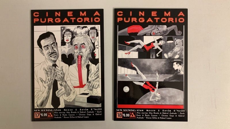 Cinema Purgatorio #1-18 Set (Avatar 2016)  Alan Moore Garth Ennis (9.0+) 