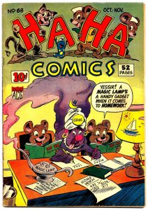 HA HA COMICS #68 (Oct1949) 6.0 FN  Dan Gordon! Hultgren Wick & Tyer Silliness!