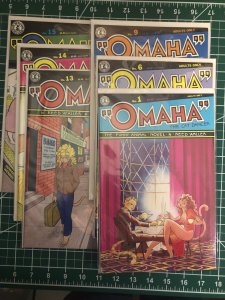 Omaha the Cat Dancer #1, ,6, 9, 13, 14, 15 (1986) VF/NM condition