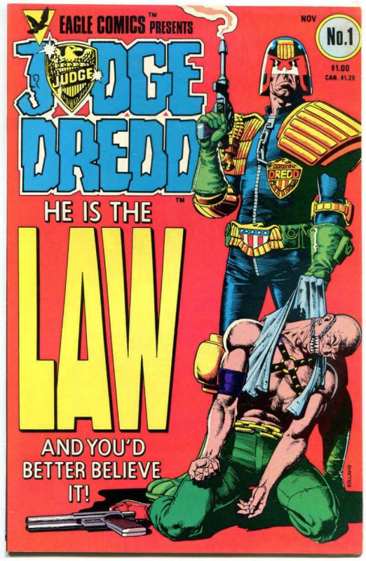 JUDGE DREDD #1 2 3 4 5 6 7 8 9, VF/NM, 9 issues, John Bolland, I Am the Law