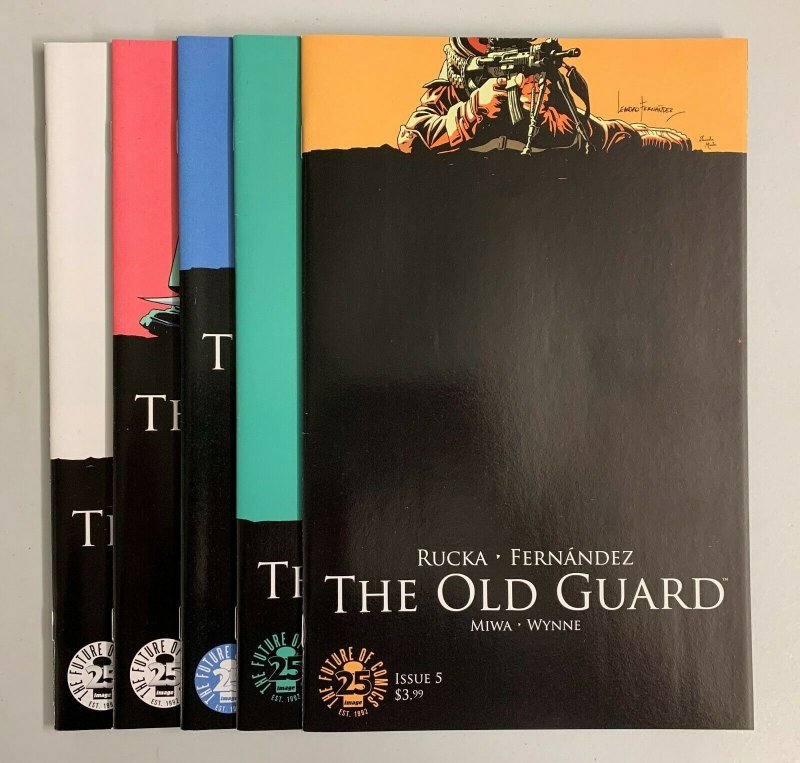 The Old Guard #1-5 Set (Image 2017) 1 2 3 4 5 Greg Rucka (8.5+) 