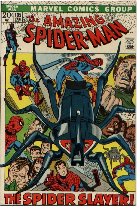 Amazing Spider-Man #105 VF/NM 9.0