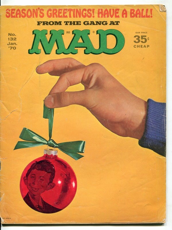 Mad-Magazine-#132-1970-Mort Drucker-Don Martin-David Berg