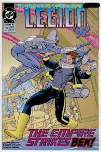 LEGION #37, NM+, Alan Grant, 1992, Lobo Aliens, Sci-Fi, more in store