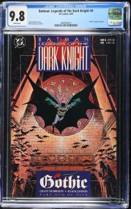 Batman: Legends of the Dark Knight #6 (4/90) Graded CGC 9.8
