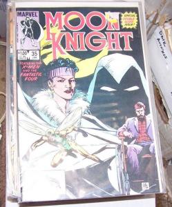  MOON KNIGHT COMIC # 35 1983 MARVEL +MARC SPECTOR xmen fantastic four