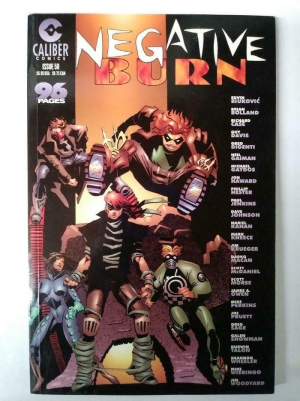 NEGATIVE BURN #50, NM+, Guy Davis, Brian Bolland, Caliber 1993 1997