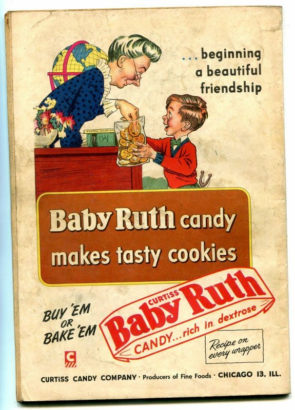 JOE PALOOKA #27 1948-HARVEY COMICS-LITTLE MAX BABE RUTH FR/G